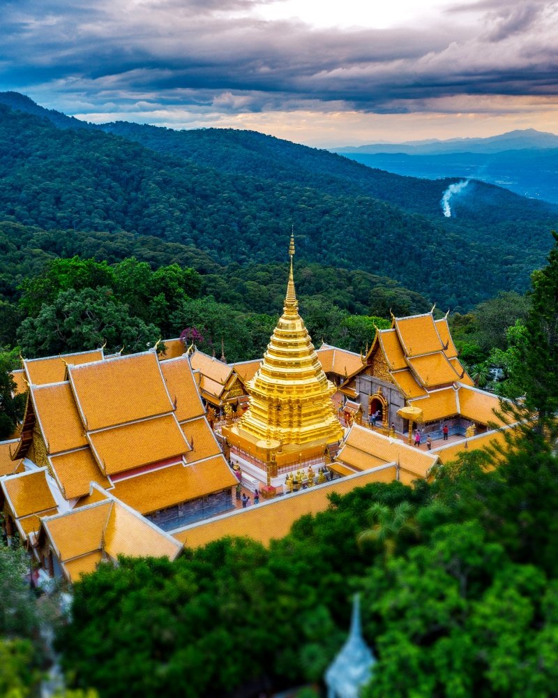 Tour Du Lịch Chiang Mai - Chiang Rai 4 Ngày 3 Đêm | Thái Lan Chùa Phrathat Doi Suthep | Greenmilestravel.com tour-du-lich-chiang-mai-chiang-rai-4-ngay-3-dem-thai-lan-chua-phrathat-doi-suthep